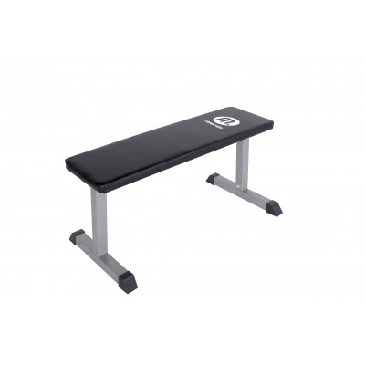 Träningbänk Master Fitness Flat Bench Silver