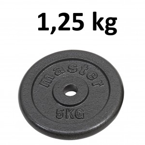 Skolvikt för 25 mm stång Master Fitness 1,25kg