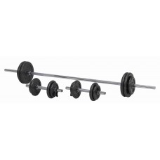 Skivstångsset 50 kg Master Fitness