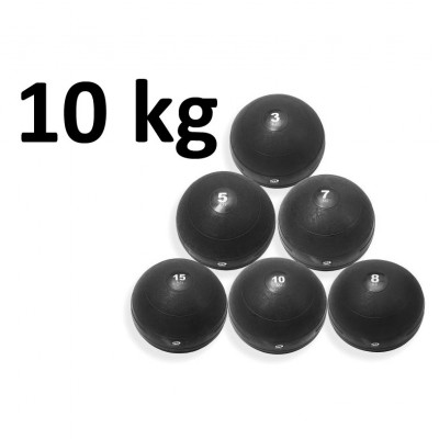 Slamball Svart 10 kg - Master Fitness