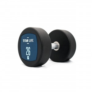Hantel TITAN LIFE Dumbbell 26kg PU