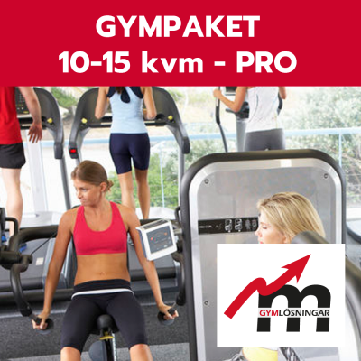 Gympaket 10-15 kvm Pro