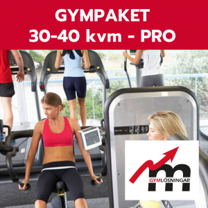 Gympaket 30-40 kvm Pro