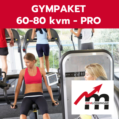 Gympaket 60-80 kvm Pro