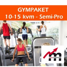 Gympaket Semi-Pro 10-15 kvm