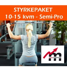 Styrkepaket Semi-Pro 10-15 kvm