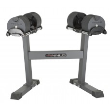 Hammer Smartlock Hantelset med ställning 2-32kg