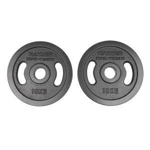 Viktskivor internationella Hammer 2x10 kg