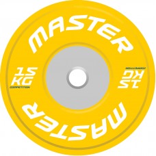 Viktskiva Competition Bumpers Plate 15 kg - Master