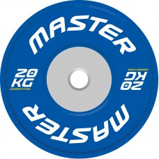 Viktskiva Competition Bumpers Plate 20 kg - Master