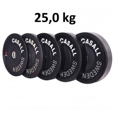 Casall Pro Viktskiva Bumper Plate 25,0 kg - Internationell