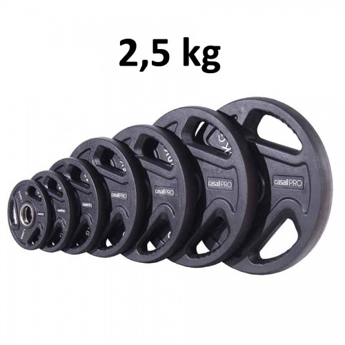Casall Pro Viktskiva Olympic Weight Plate 2.5 kg, Rubber