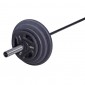 Casall Pro Viktskiva Olympic Weight Plate 15 kg, Rubber