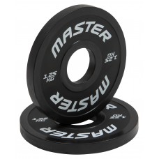 Viktskivor Change Plate 2 x 1,25 Kg Master