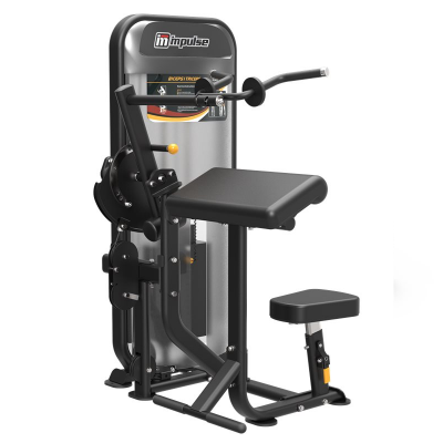 Styrketräningsmaskin Biceps / Triceps Impulse PL9023 Black
