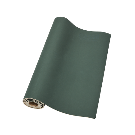Yogamatta Casall ECO Yoga mat Grip & Bamboo 4mm - Green/Natural