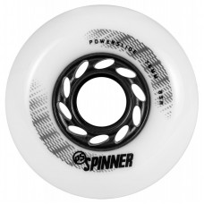 Inlineshjul Powerslide Spinner 76mm/85A Vit 4-pack-outlet