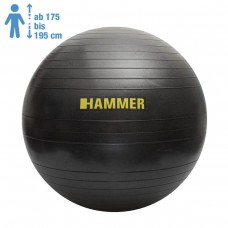Gymboll / Pilatesboll Hammer 75cm Svart