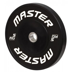 Viktskiva HG Bumper Plate 5 kg - Master Fitness