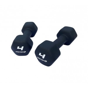 Neoprenhantlar 2x4kg Master Fitness