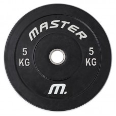Viktskiva Master Fitness Bumperplate 5,0 kg