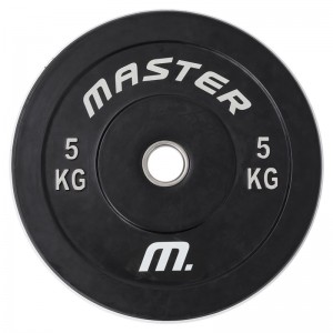 Viktskiva Master Fitness Bumperplate 5,0 kg