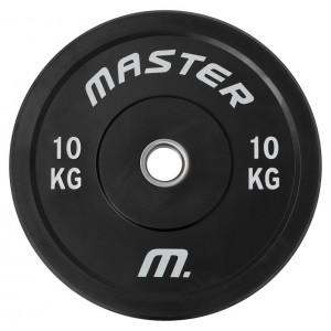 Viktskiva Master Fitness Bumperplate 10,0 kg