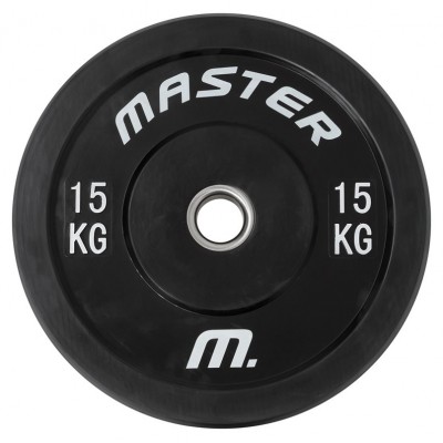 Viktskiva Master Fitness Bumperplate 15,0 kg