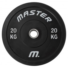 Viktskiva Master Fitness Bumperplate 20,0 kg