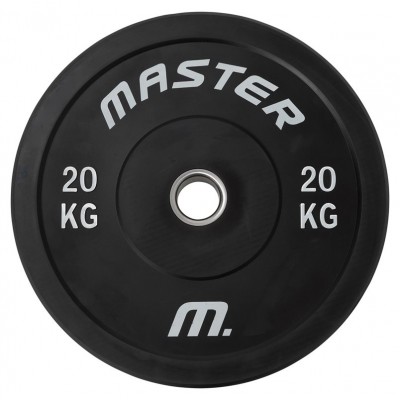 Viktskiva Master Fitness Bumperplate 20,0 kg