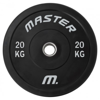 Viktskiva Master Fitness Bumperplate 20,0 kg