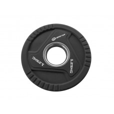 Gummiklädd viktskiva Master Fitness PU Plates Pro 1,25 kg