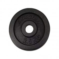 Skolvikt för 25 mm stång Master Fitness 2,5kg