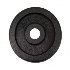 Skolvikt för 25 mm stång Master Fitness 15kg