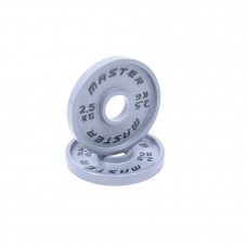 Viktskiva Master Fitness Ironplate Machined - 2,5 kg