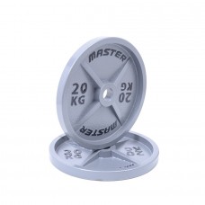 Viktskiva Master Fitness Ironplate Machined - 20 kg