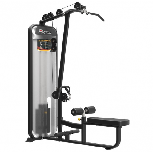 Styrketräningsmaskin Ryggmaskin Impulse PL9002 Latsdrag / Sittande rodd) – Black