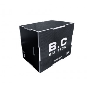 lyobox Black Plyometric Box Master Fitness 50-60-75cm