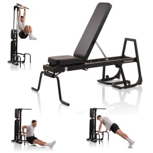 Träningsbänk med Pullup och Dip-funktion Hammer  Bench Pullup & Dip