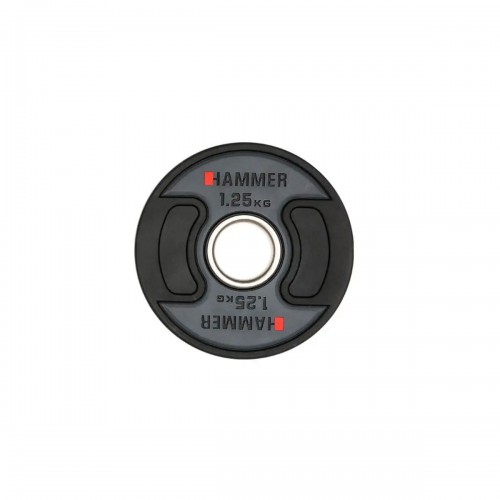 Gummiklädd internationell viktskiva Hammer 1,25 kg