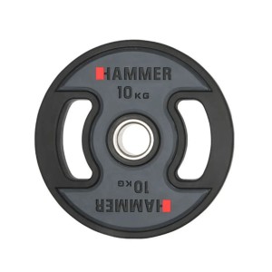 Gummiklädd internationell viktskiva Hammer 10,0 kg