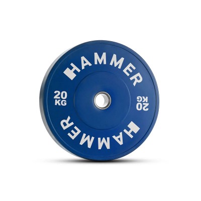 Viktskiva Hammer Bumper Plate 20,0 kg