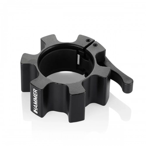 Skivstångslås Snabblås Svart Nylon-Plast Internationell 50 mm Hammer