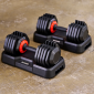 Hammer StrongLock 4.0 Hantelset med ställning 2-25kg