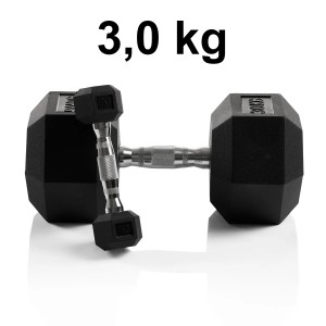 Hantel Hammer Hexagon Compact 3,0 kg